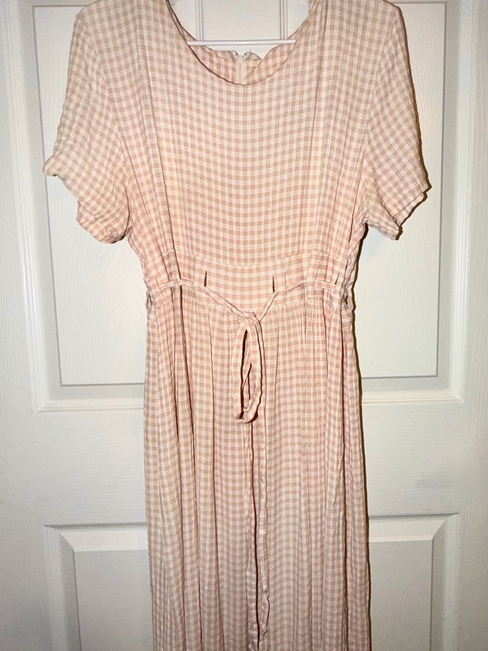 🍂Autumn Orchard Gingham Dress
